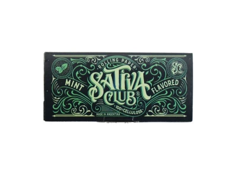Sativa Club Celulosa Sabor Menta 1 1/4